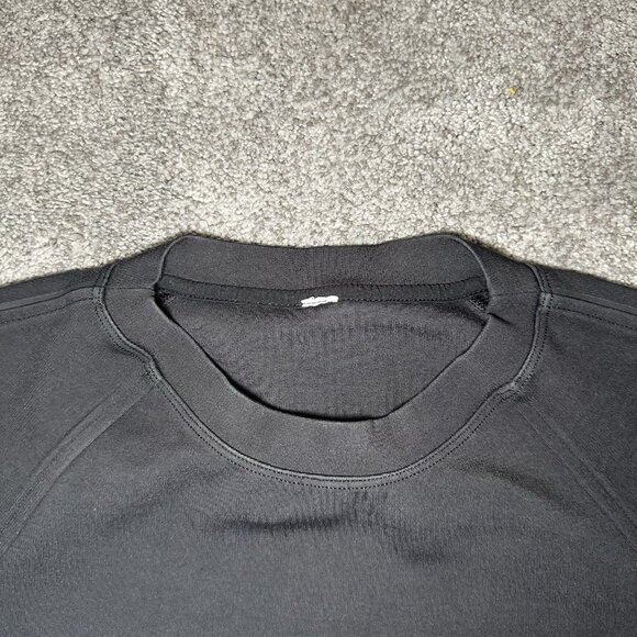 Lululemon Athletica On-Track Crew Womens 4 Black Pullover Sweatshirt - Picture 2 of 11